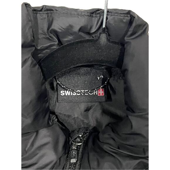 Swiss Tech Puffer Jacket Mens M - Picture 3 of 4